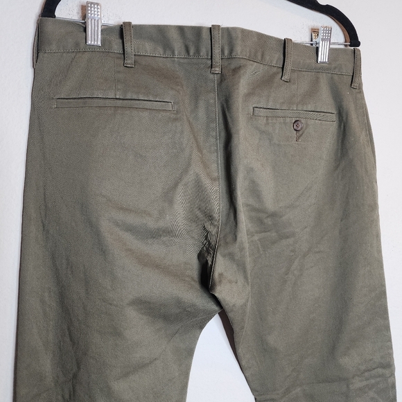 NWT J. Crew Flex Driggs Green Chino Pants Men's size 33 - Picture 8 of 13